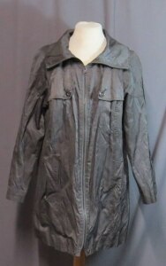 NIKE Womens Tracksuit Top Jacket UK 16-18 Large Grey Cotton, Vintage &  Second-Hand Clothing Online