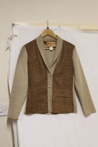 Buy Lipsy Oatmeal Mixed Cable Knit Cardigan from the Next UK online shop