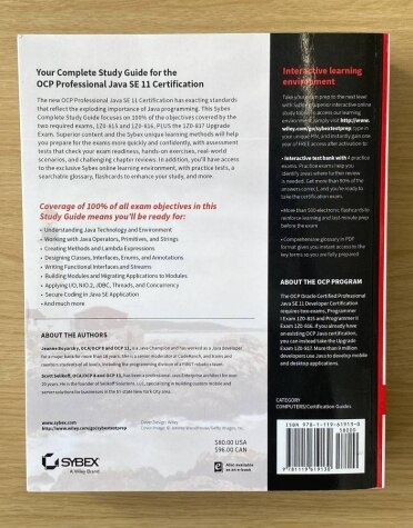 OCP Oracle Certified Professional Java SE 11 Developer Complete Study ...
