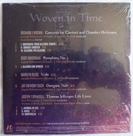 Woven in Time – Navona Records