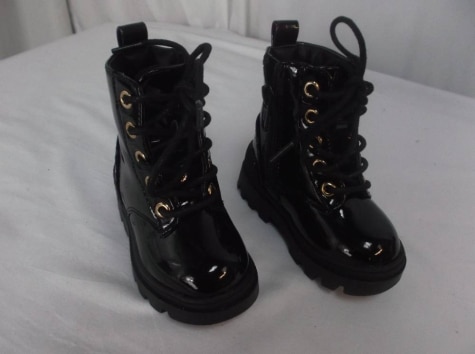 River island patent sale boots