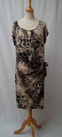 Wallis snake online print dress