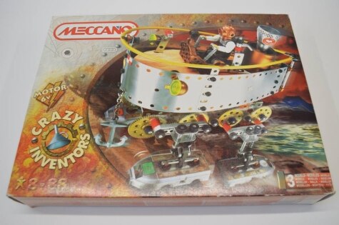 Meccano Crazy Inventors Erector Set 8650 | Oxfam Shop