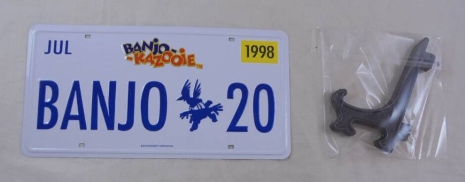 Banjo-kazooie Licence Plate