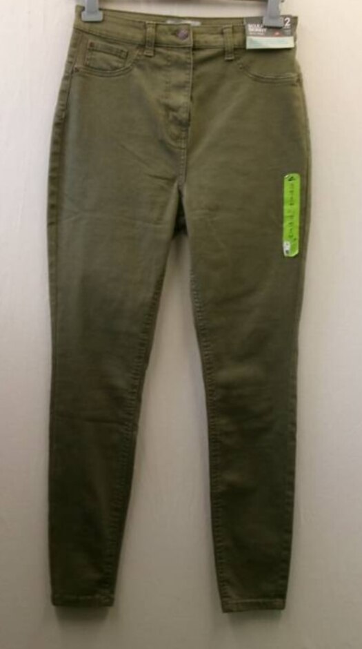 Primark "skinny" Jeans Khaki Size: 12