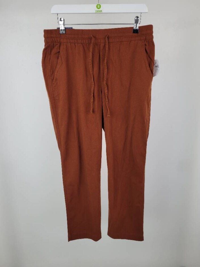 Gap Tapered Mid Rise Pants Brown Size: M