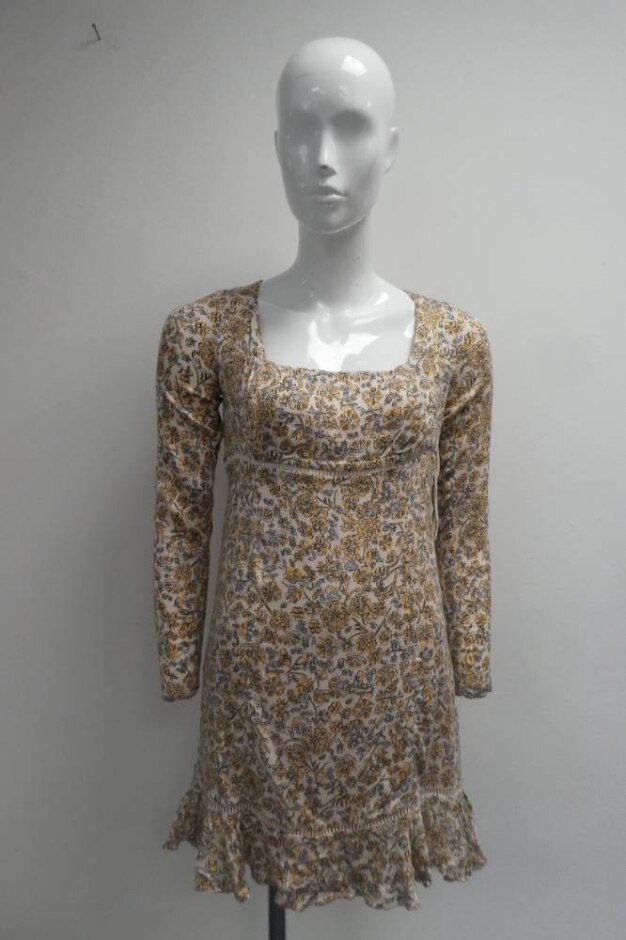 Free People Long Sleeved Dress Pink Size: 6