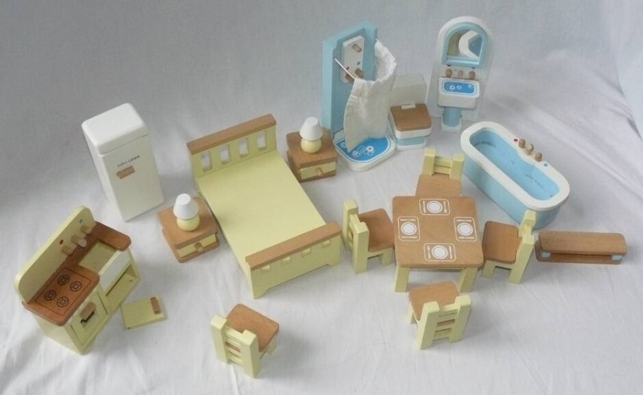 John Lewis Dolls House Furniture Bundle