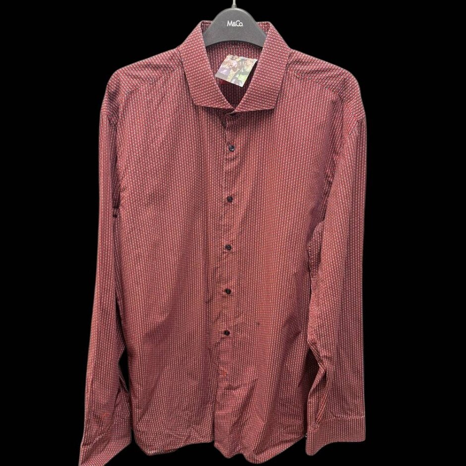 Hugo Boss Shirt Red Size: Xl