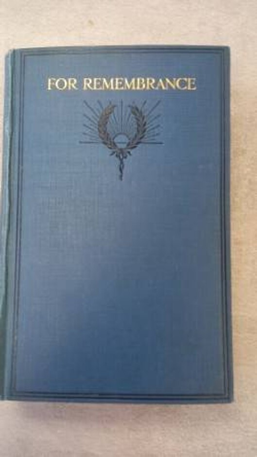 For Remembrance. Soldier Poets Who Have Fallen In The War By A St John Adcock