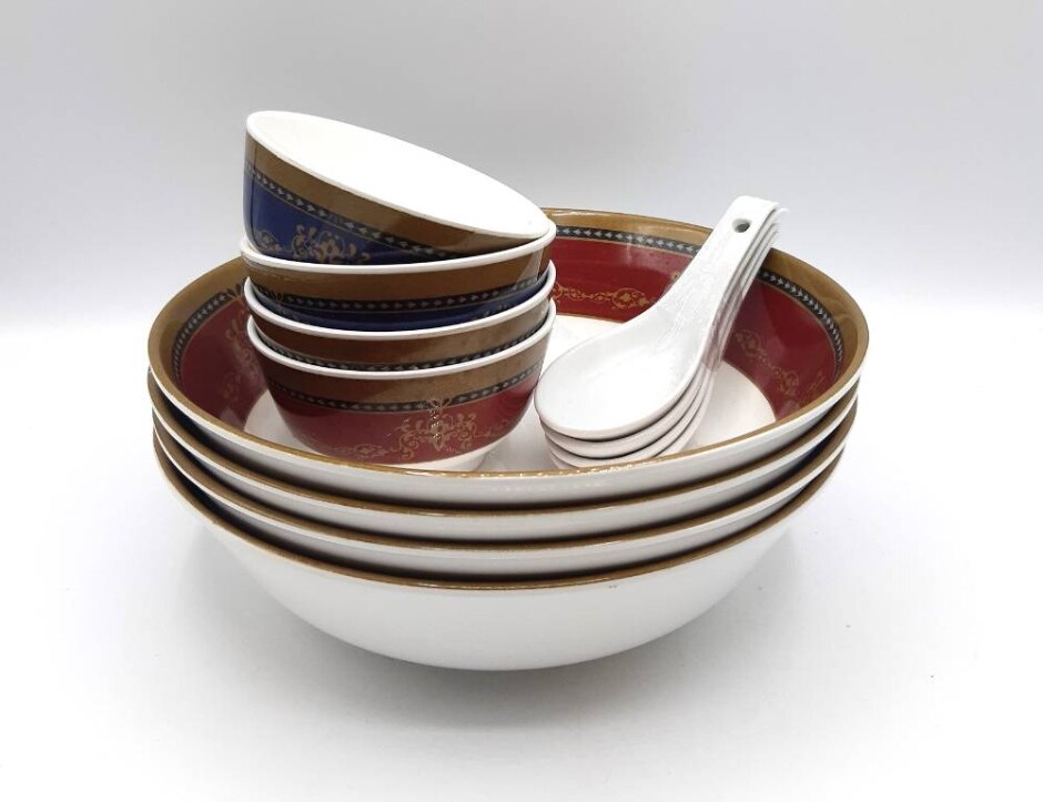 Melamine Bowls & Spoons