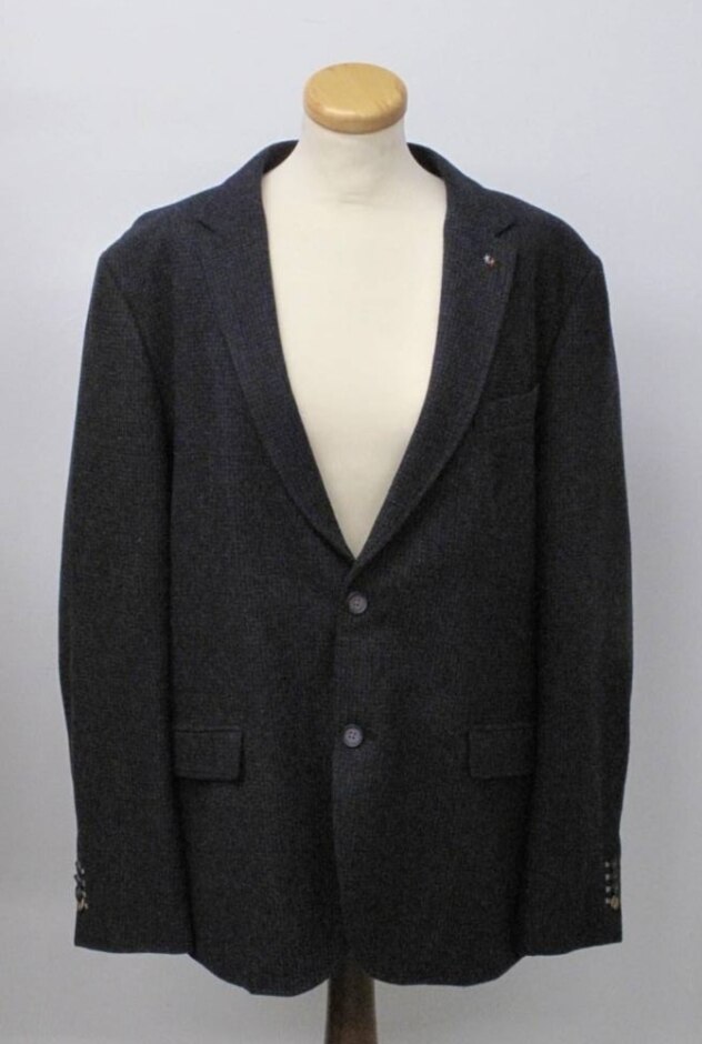 Calamar Suit Jacket Navy Blue Size: Xl