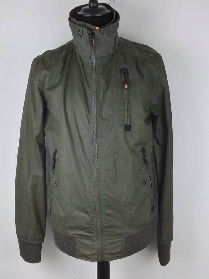 Superdry Vintage Streetwear Bomber Lite Jacket Men’s  Military Khaki Size: M