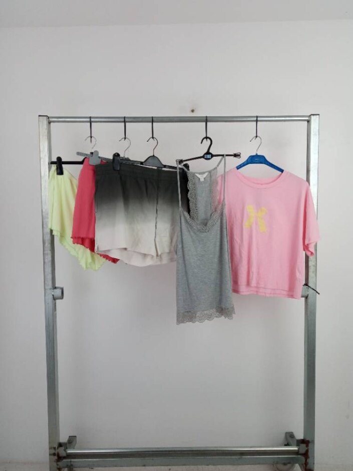 M&s 5pcs Lounge Bundle Shorts Tops Multi New Size: Xl