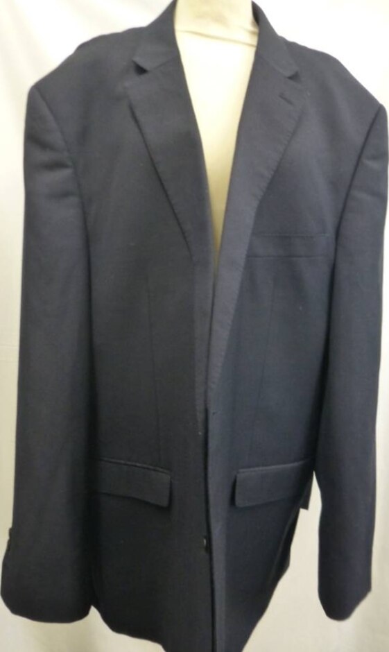 Hawes & Curtis Suit Jacket Navy Blue Size: Xxl