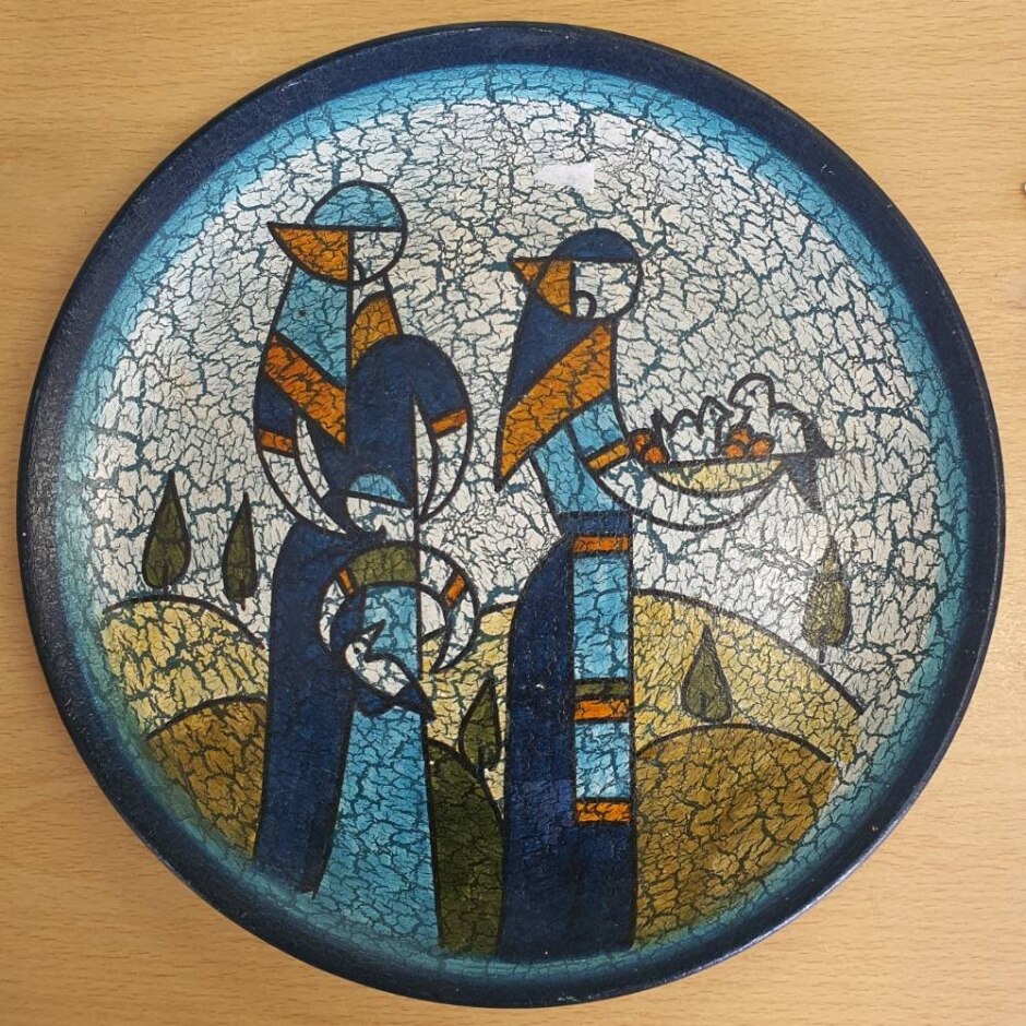 Greek Plate From Rhodes