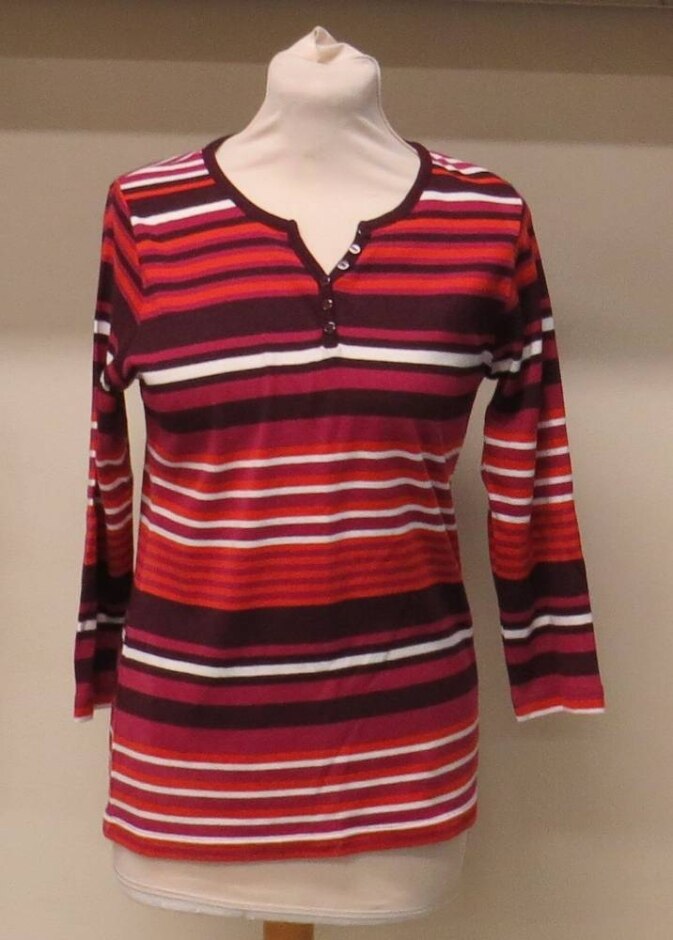 Isle Long-sleeved Top Brown/orange Size: S