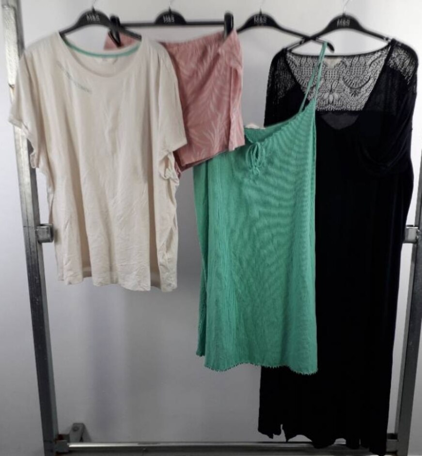 M&s Bundle X4 Dress T-shirt Shorts Multi Size: Xxl