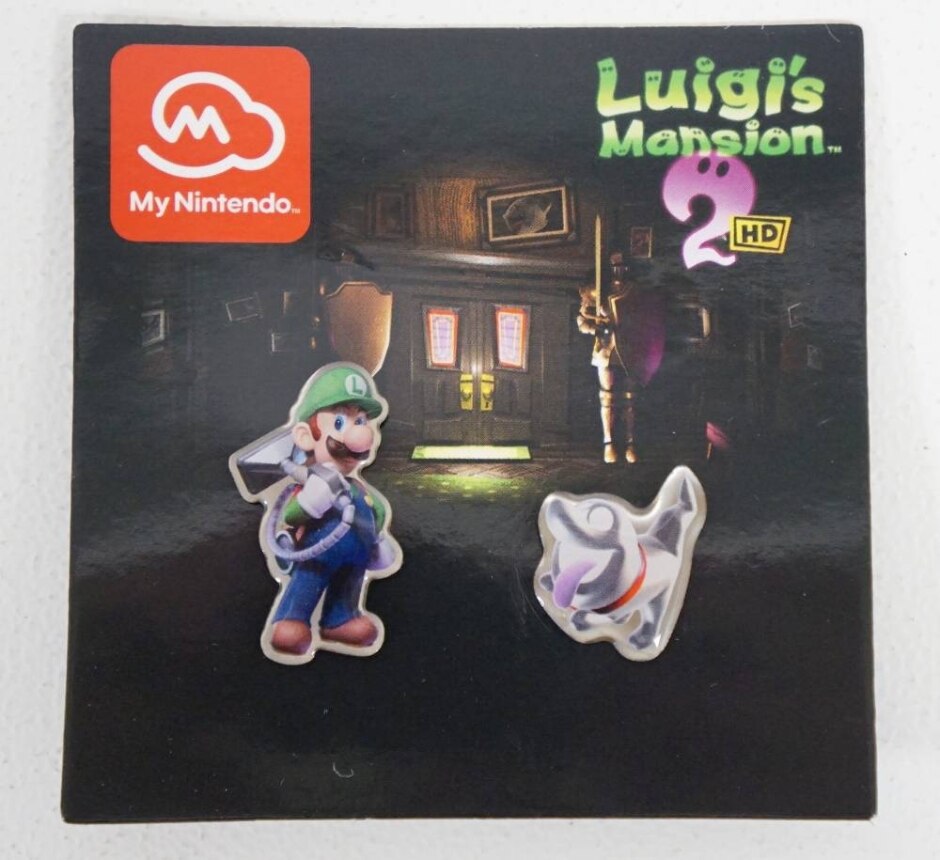 My Nintendo: Luigi's Mansion 2 Pin Set