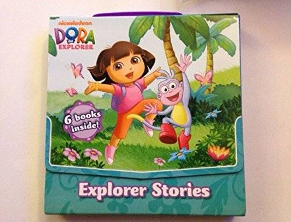 Dora The Explorer Carry-along Storybox (6 Books) - Nickelodeon