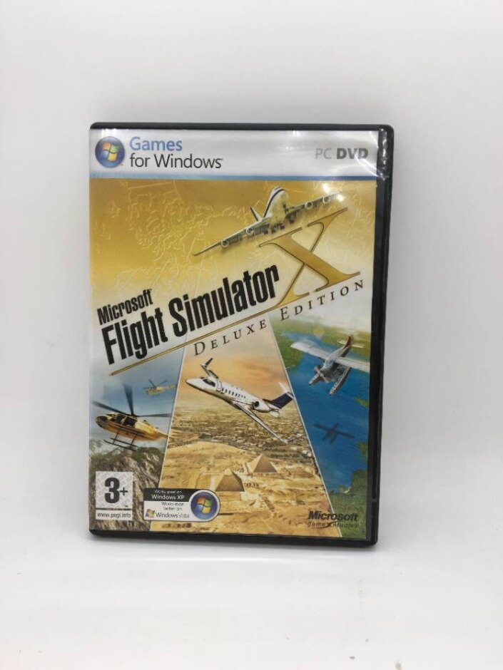 Microsoft Flight Simulator X: Deluxe Edition (for Windows, 2006)