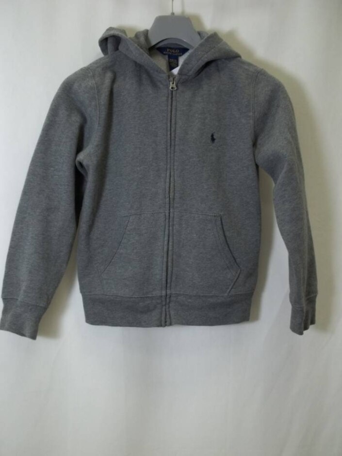 Polo Ralph Lauren Hoodie - Cotton -knitted Fab Grey Size: S