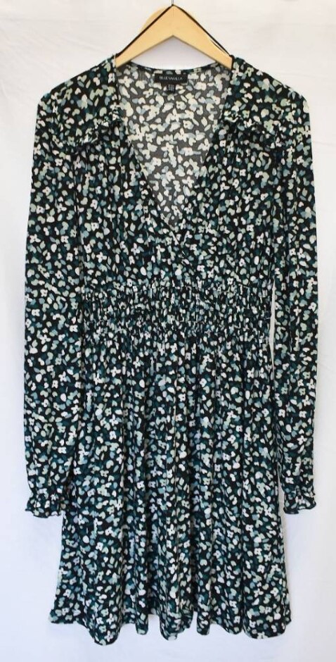Blue Vanilla Dress Multicolour Size: 12