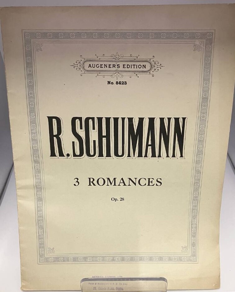 Schumann - 3 Romances Op. 28