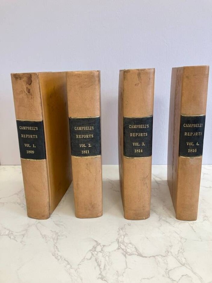 Campbell's Reports: 4 Vols 1809-1816