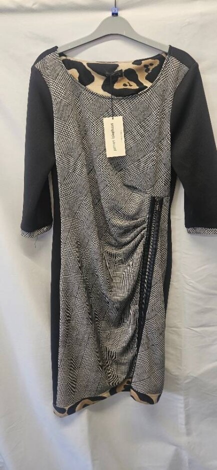 James Lakeland Stunning Midi Dress Black Size: 14