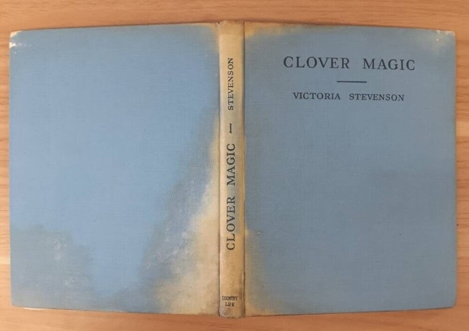 Clover Magic By Victoria Stevenson = Country Life 1944 = 1st Book Ok, Poor  D/j