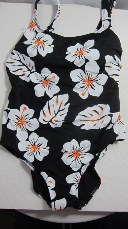 M&s Scoop Neck Swimsuit Non Wired With Secret Slimming Black Size: 20