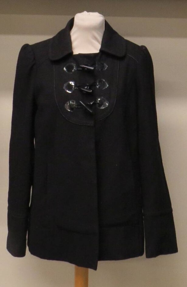Dorothy Perkins Short Coat Black Size: 8