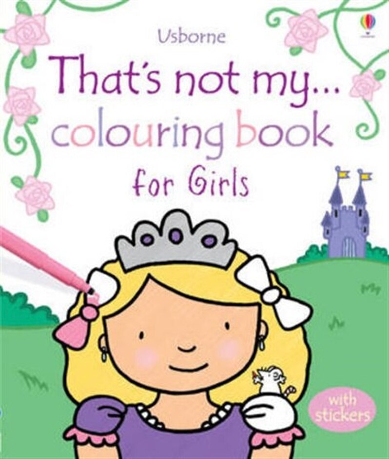 That's Not My Colouring Book For Girls