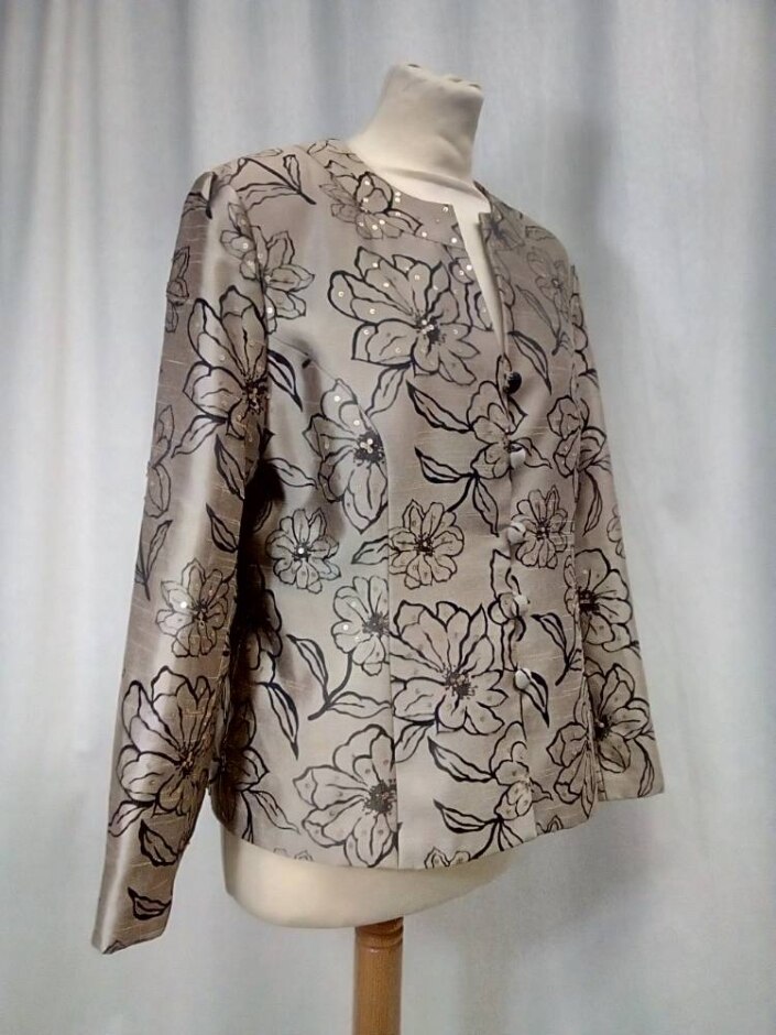 Eastex Occasion Jacket Gold Mix Size: 12