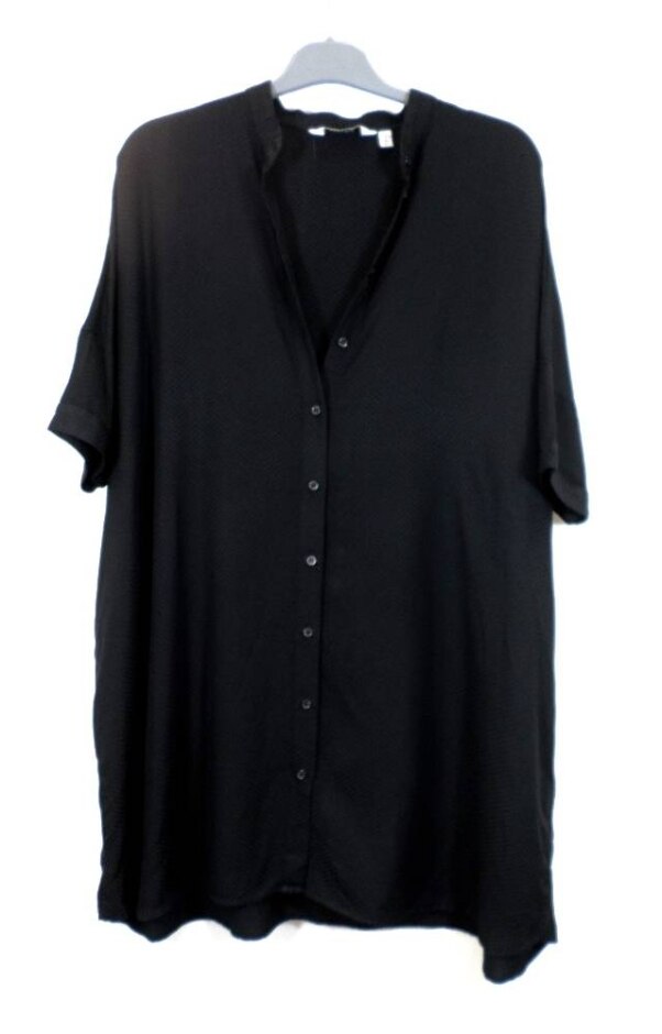 & Other Stories Shirt - 100% Viscose Black Size: 14