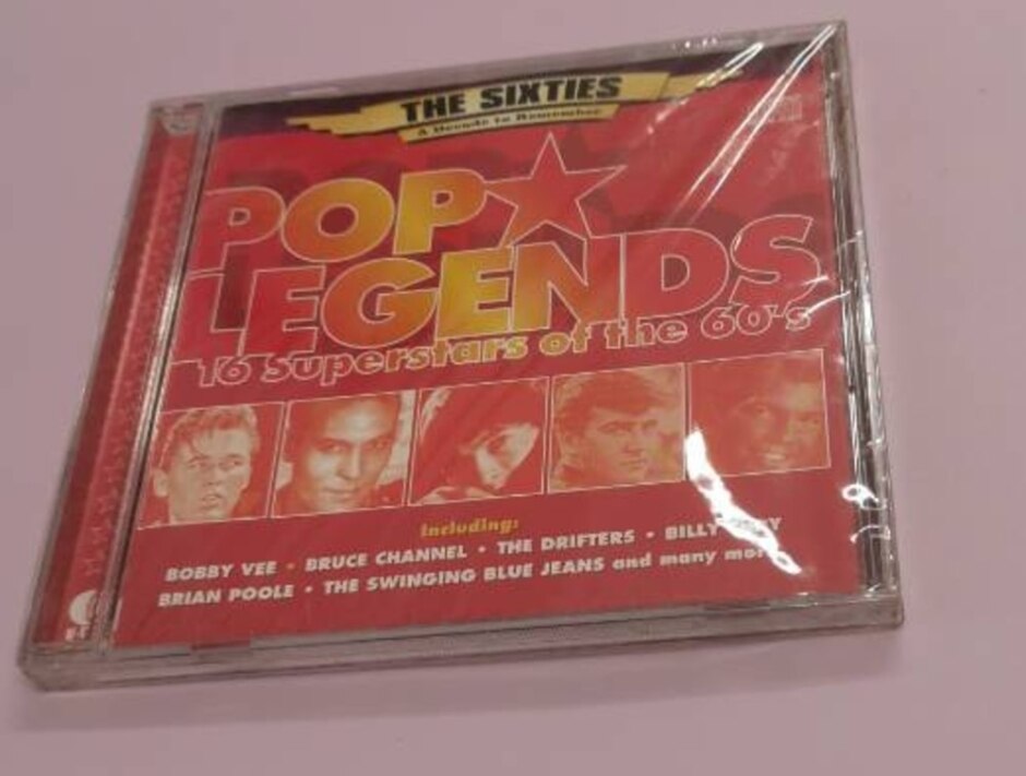 Various – Pop Legends - The Sixties A Decade To Remember - 16 Superstars Of The 60's