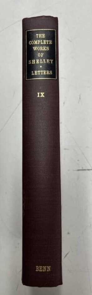 Complete Works By Shelley Percy Bysshe Ingpen Roger Volume Ix