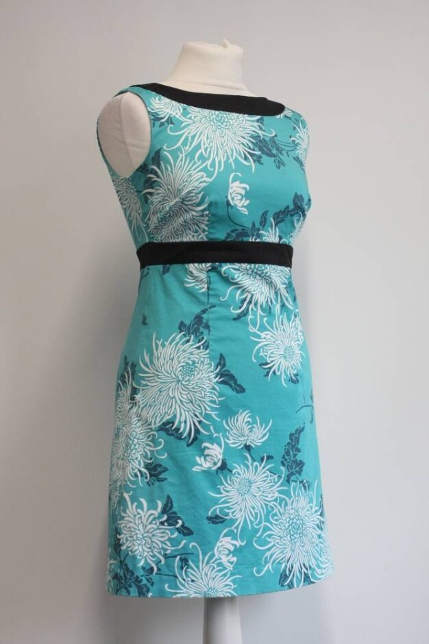 Oasis Crew Neck, Sleeveless Dress Muloticoloured Size: 10