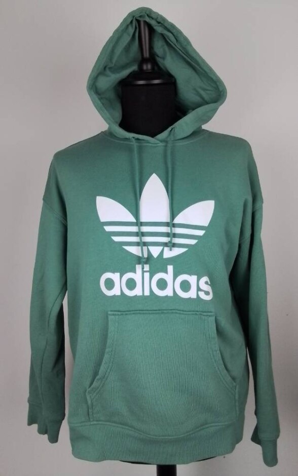 Adidas Green Adidas Women's Hoodie Green Size: 12