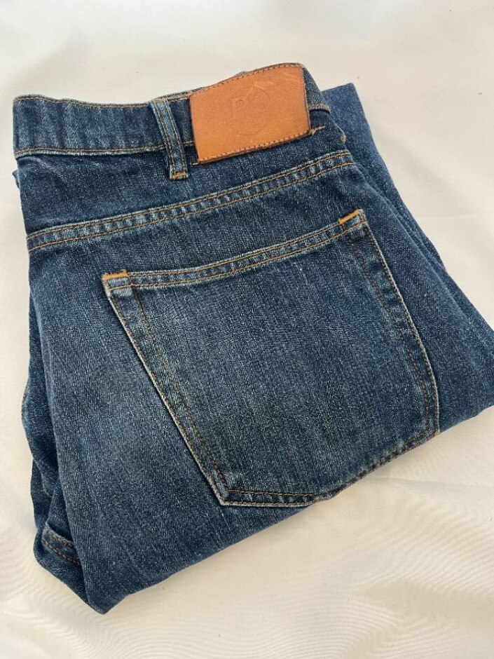 Ps Paul Smith Men's Straight Leg Jeans Indigo Blue Size: 32