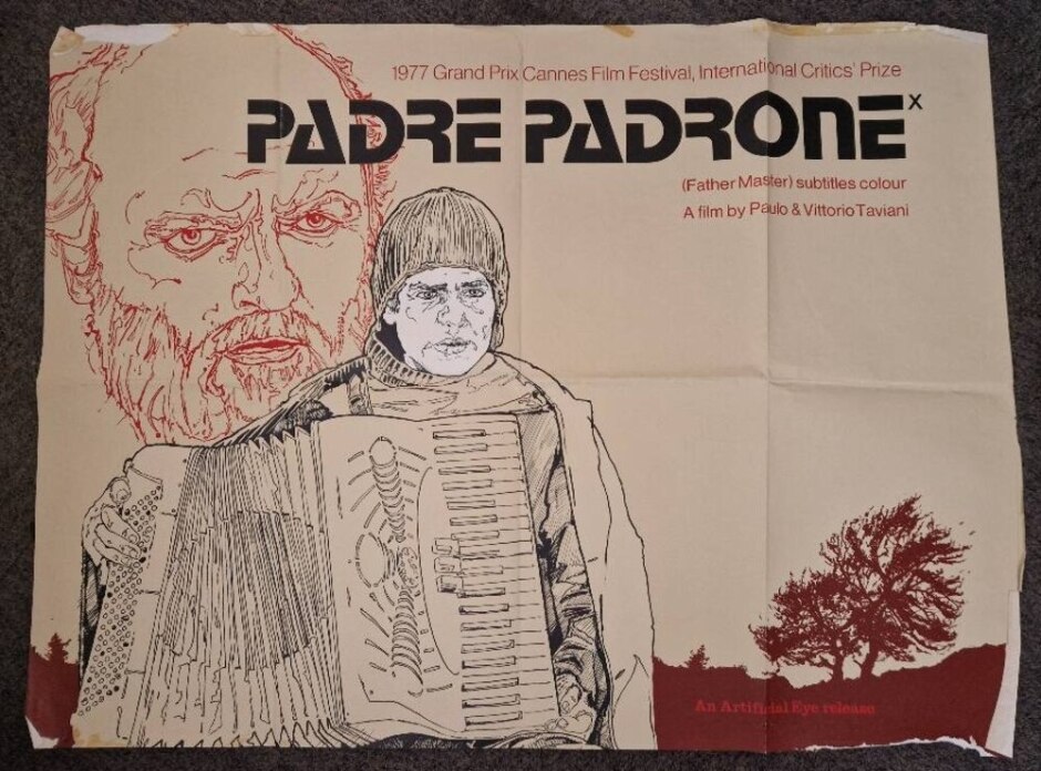 Vintage Film Poster - "padre Padrone