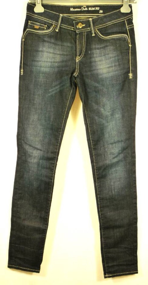 Massimo Dutti Slim Fit Jeans Blue Size: 10