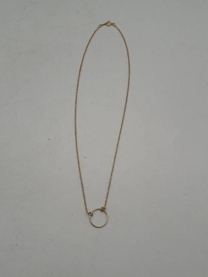 1/20 14k Yellow Gold Gold Filled Necklace 42cm