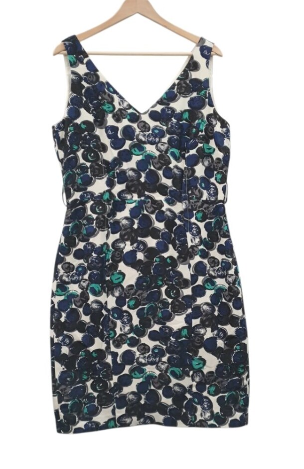 Hobbs Mini Dress Multicolor Size: 14