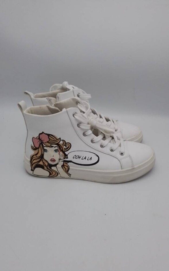 Syngwen Women's White Sneakers | Aldo Shoes Uk Size 5