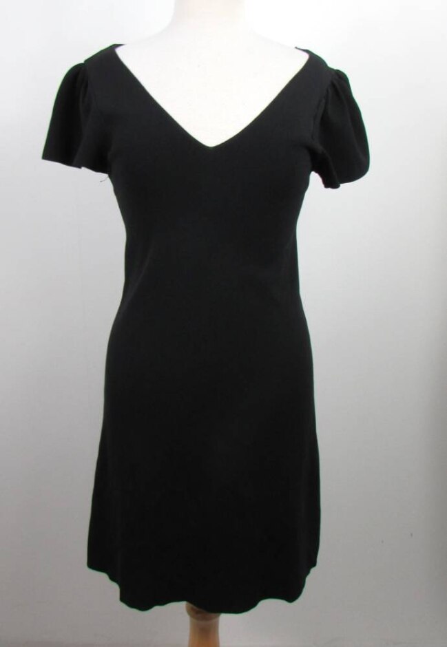 Mango Dress Black Size: M