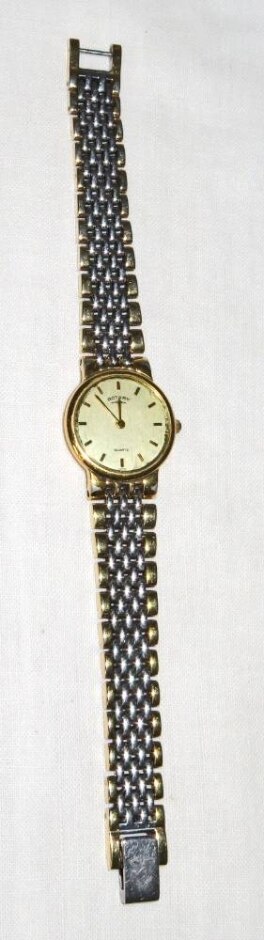 Ladies Rotary Quartz Gold Plated Bracelet Watch. In Gwo