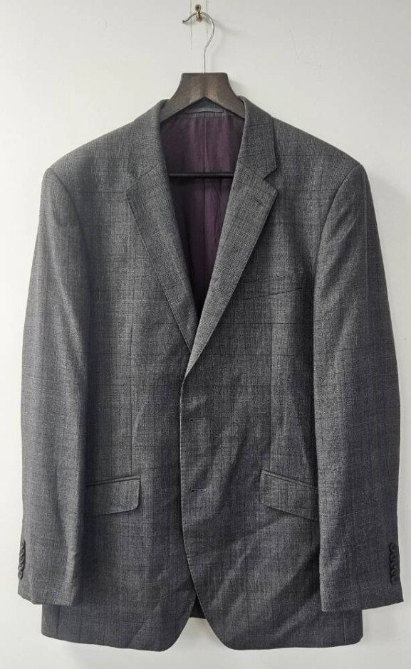 T.m.lewin Blazer And Suit Trousers Grey Size: L