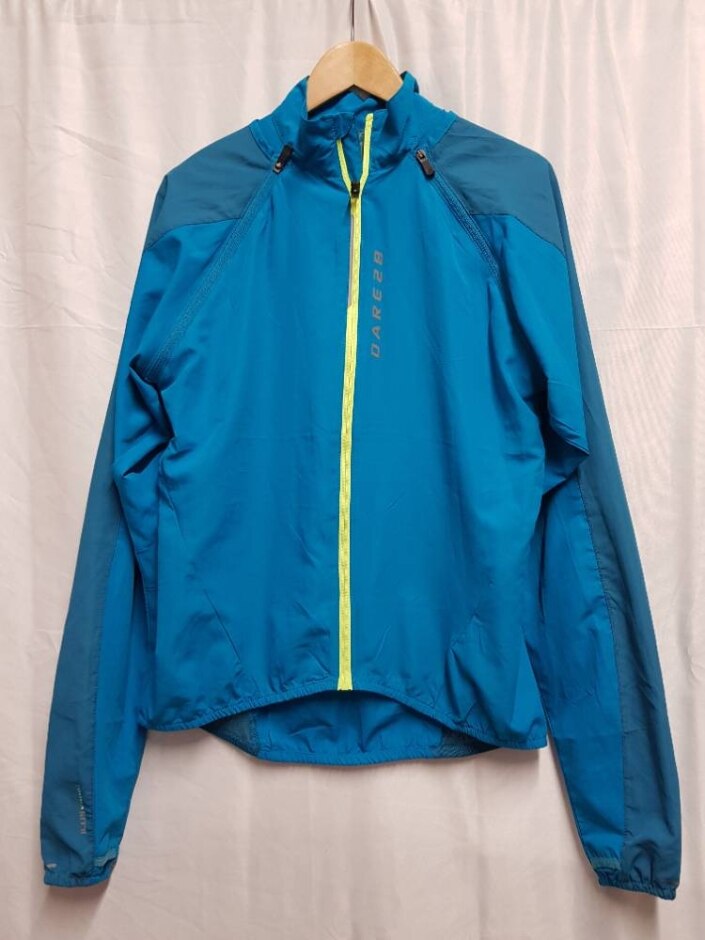 Dare2be Zip Up 2 In 1sports Jacket Turquoise Blue Size: M
